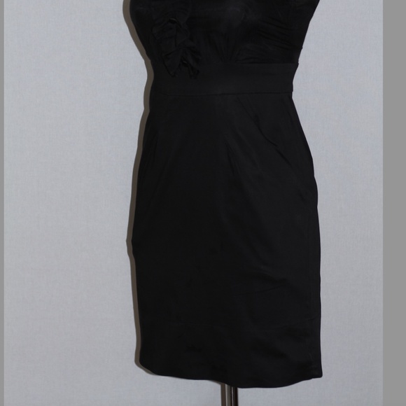 Black Ruffle Dress - Picture 8 of 9